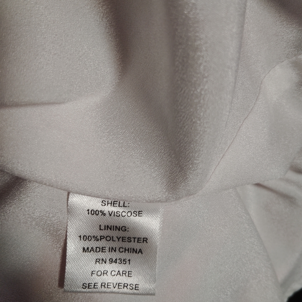 Joy Joy Ruffle Cinched Wasit Rainbow Striped dress Sz-L - Picture 6 of 6